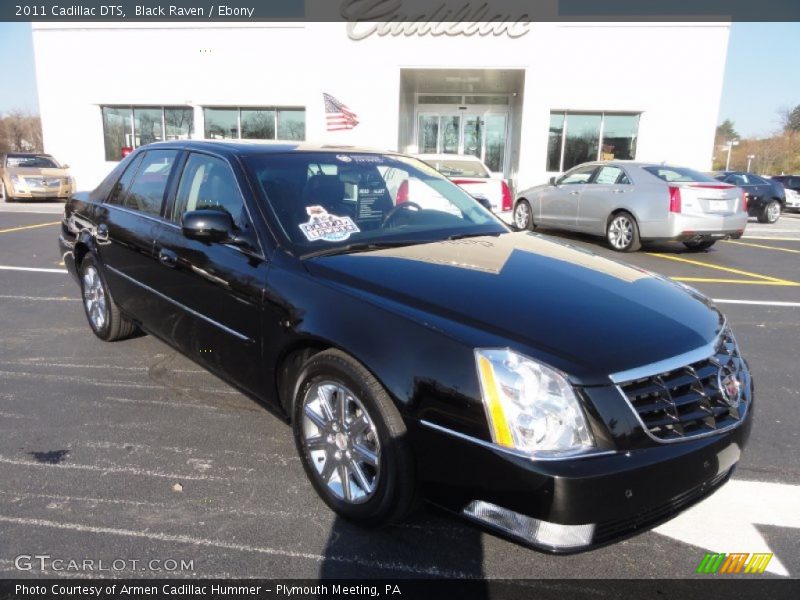 Black Raven / Ebony 2011 Cadillac DTS