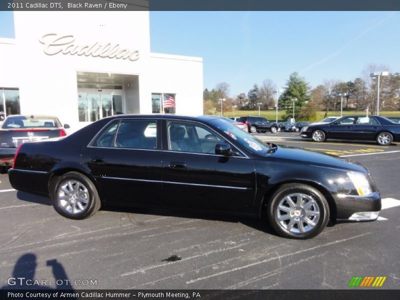 Black Raven / Ebony 2011 Cadillac DTS