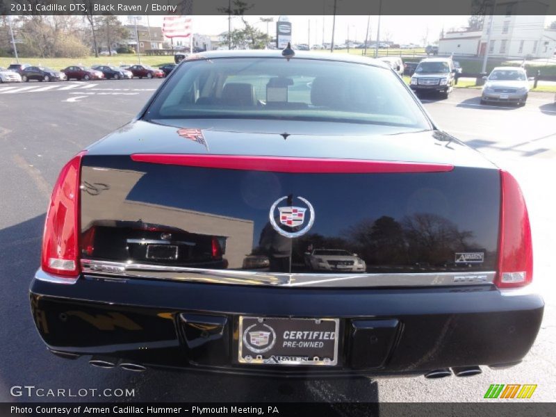 Black Raven / Ebony 2011 Cadillac DTS