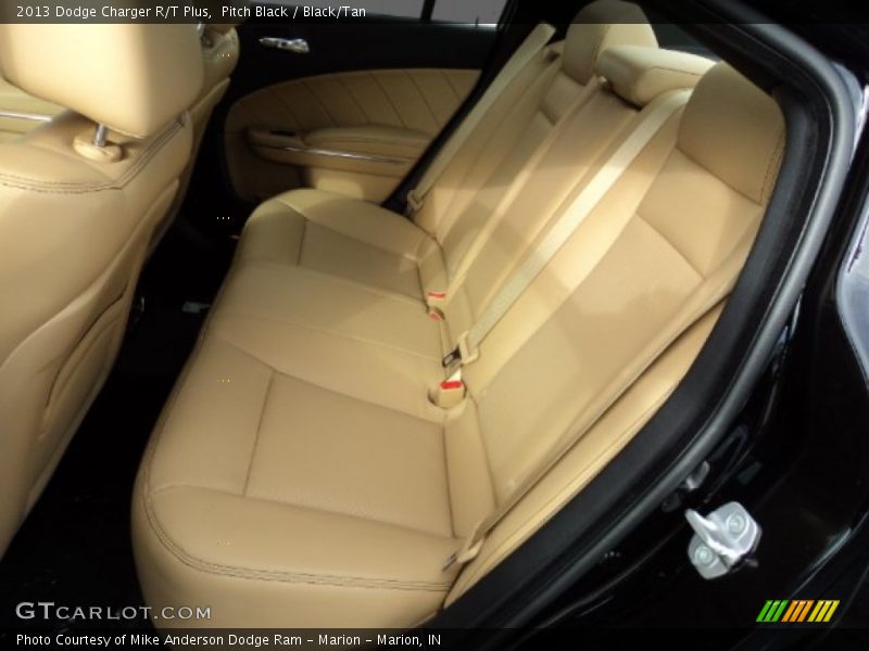 Rear Seat of 2013 Charger R/T Plus