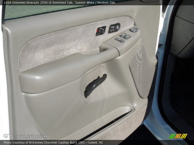 Summit White / Medium Oak 1999 Chevrolet Silverado 1500 LS Extended Cab