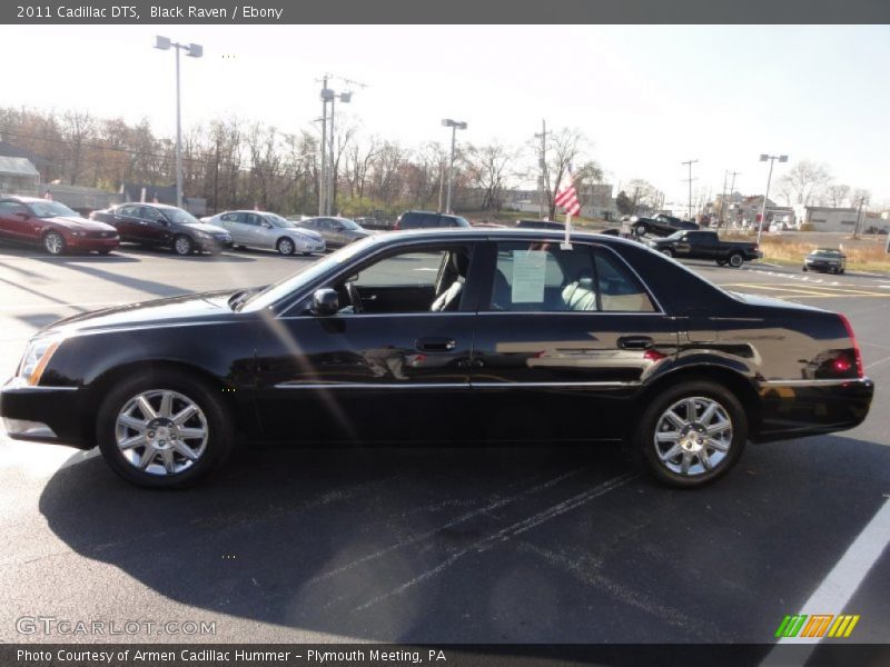 Black Raven / Ebony 2011 Cadillac DTS