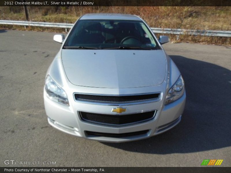 Silver Ice Metallic / Ebony 2012 Chevrolet Malibu LT