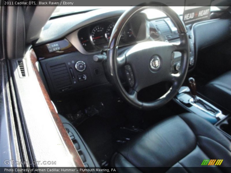 Black Raven / Ebony 2011 Cadillac DTS