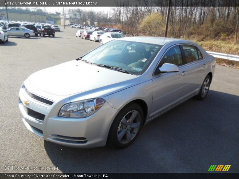 Silver Ice Metallic / Ebony 2012 Chevrolet Malibu LT