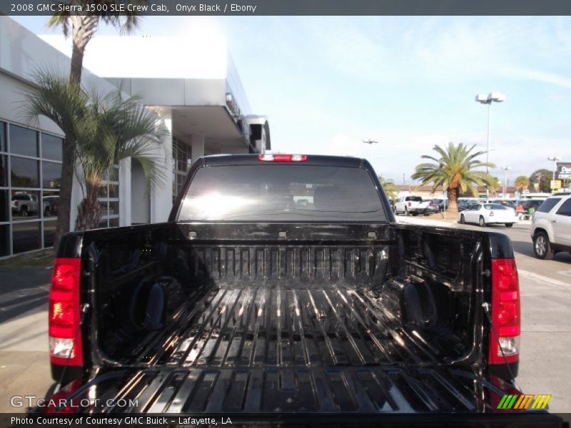 Onyx Black / Ebony 2008 GMC Sierra 1500 SLE Crew Cab