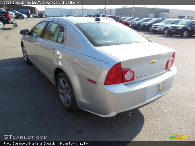 Silver Ice Metallic / Ebony 2012 Chevrolet Malibu LT