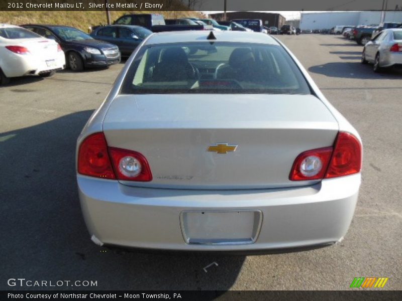 Silver Ice Metallic / Ebony 2012 Chevrolet Malibu LT