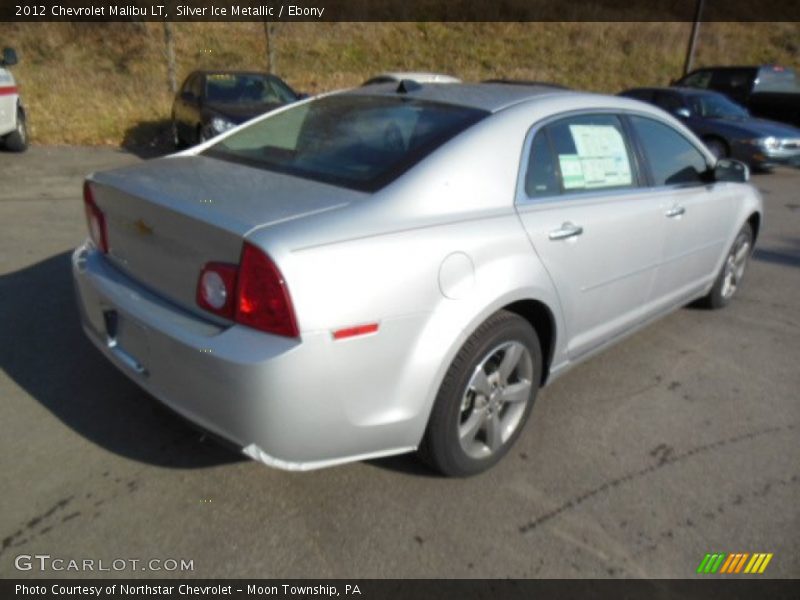 Silver Ice Metallic / Ebony 2012 Chevrolet Malibu LT