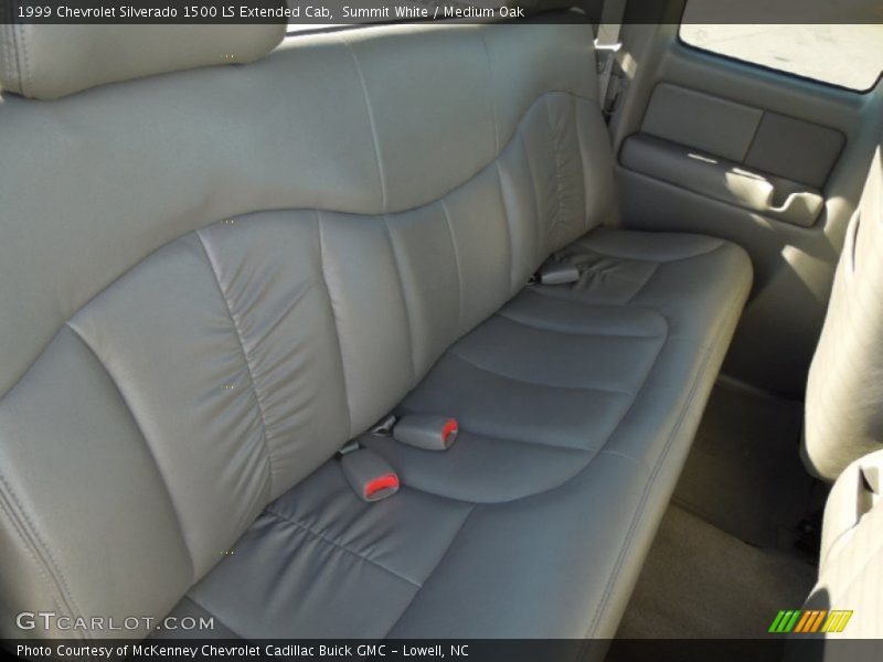 Summit White / Medium Oak 1999 Chevrolet Silverado 1500 LS Extended Cab