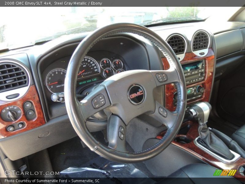 Steel Gray Metallic / Ebony 2008 GMC Envoy SLT 4x4