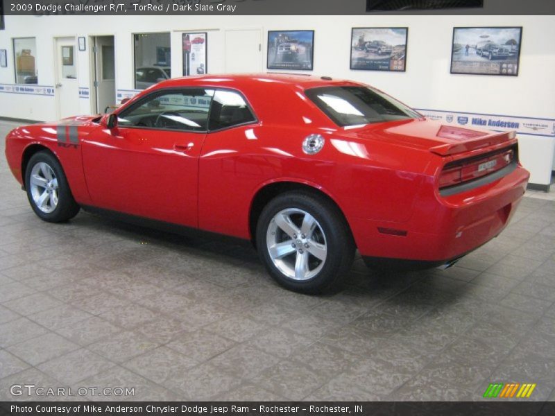 TorRed / Dark Slate Gray 2009 Dodge Challenger R/T