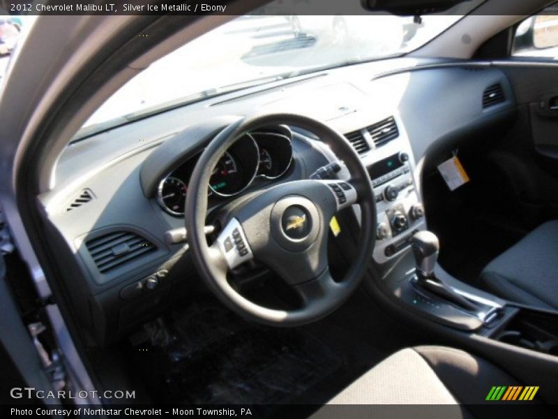 Silver Ice Metallic / Ebony 2012 Chevrolet Malibu LT
