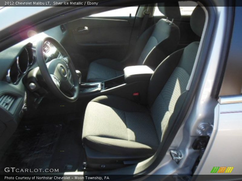 Silver Ice Metallic / Ebony 2012 Chevrolet Malibu LT