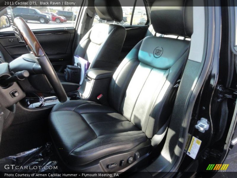 Front Seat of 2011 DTS 