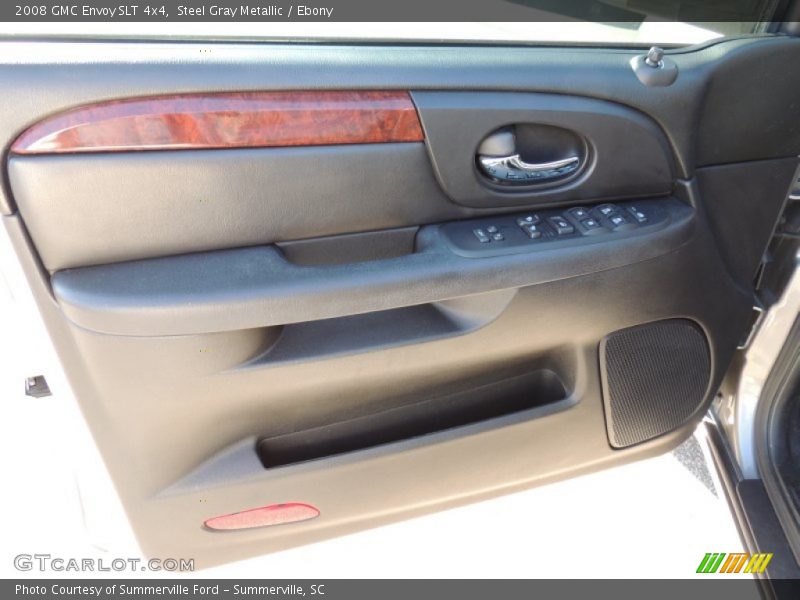 Steel Gray Metallic / Ebony 2008 GMC Envoy SLT 4x4
