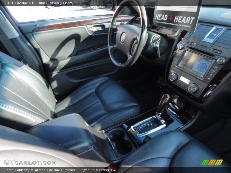Black Raven / Ebony 2011 Cadillac DTS