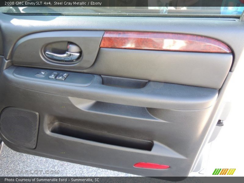 Steel Gray Metallic / Ebony 2008 GMC Envoy SLT 4x4