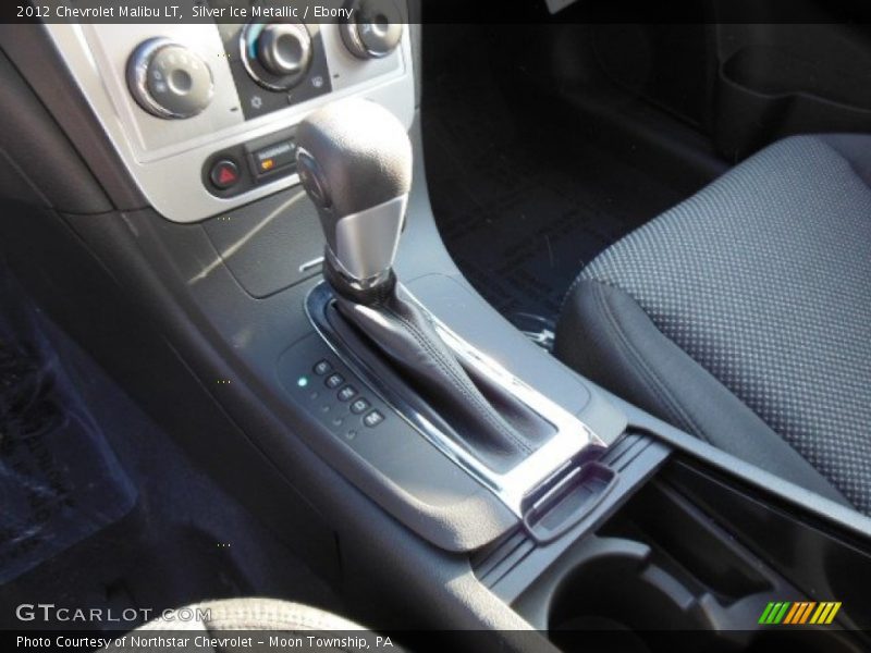 Silver Ice Metallic / Ebony 2012 Chevrolet Malibu LT