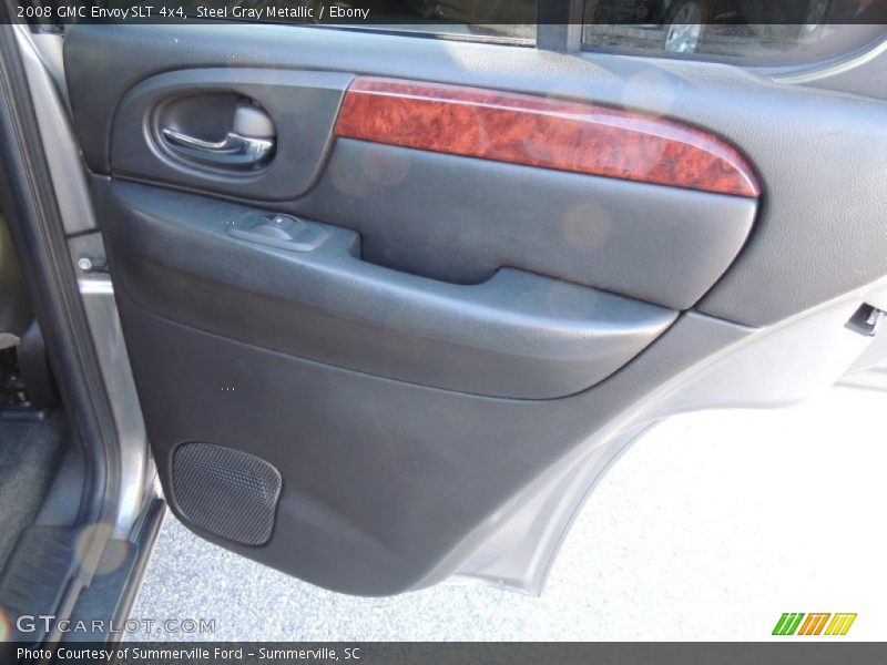 Steel Gray Metallic / Ebony 2008 GMC Envoy SLT 4x4