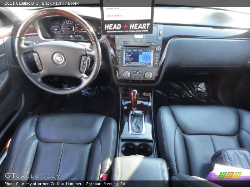 Black Raven / Ebony 2011 Cadillac DTS
