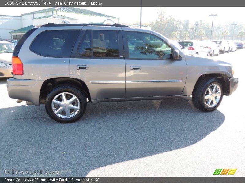 Steel Gray Metallic / Ebony 2008 GMC Envoy SLT 4x4