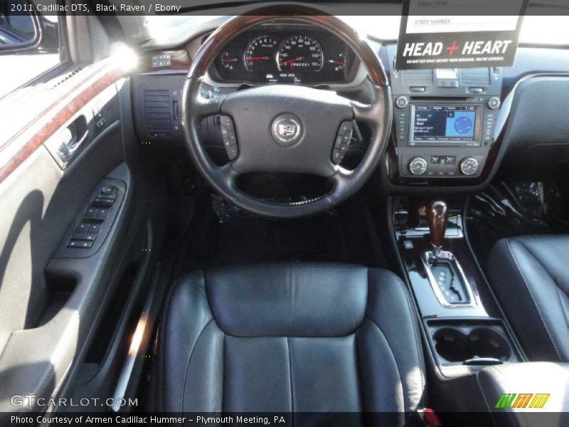 Black Raven / Ebony 2011 Cadillac DTS