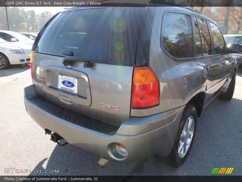 Steel Gray Metallic / Ebony 2008 GMC Envoy SLT 4x4