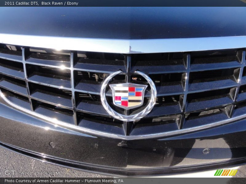 Black Raven / Ebony 2011 Cadillac DTS