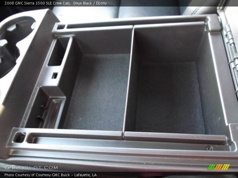 Onyx Black / Ebony 2008 GMC Sierra 1500 SLE Crew Cab