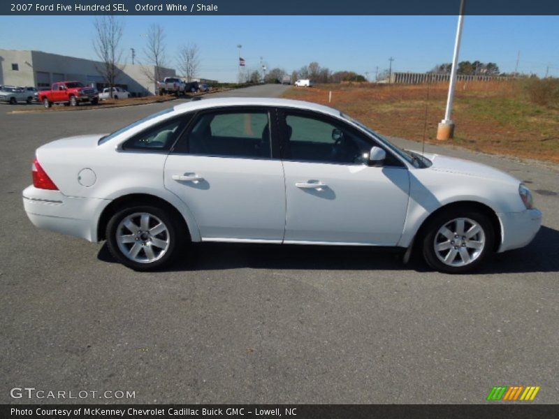 Oxford White / Shale 2007 Ford Five Hundred SEL