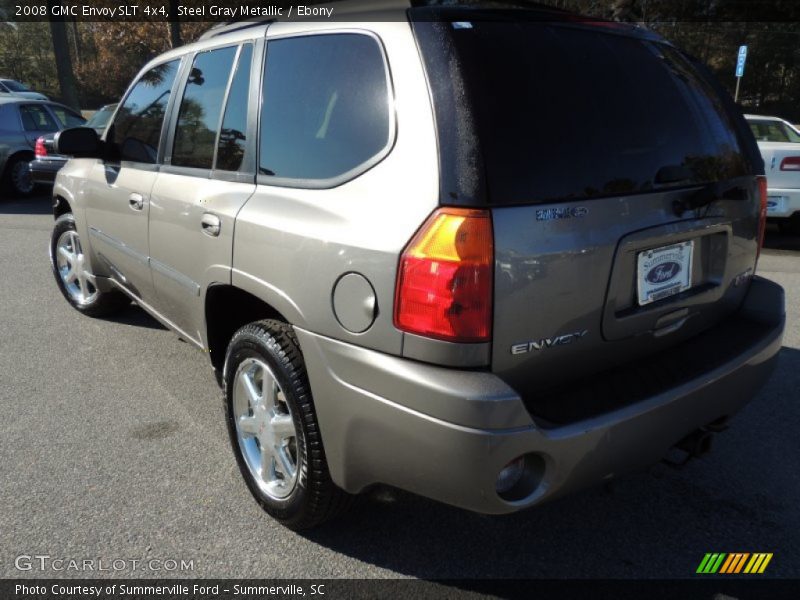 Steel Gray Metallic / Ebony 2008 GMC Envoy SLT 4x4