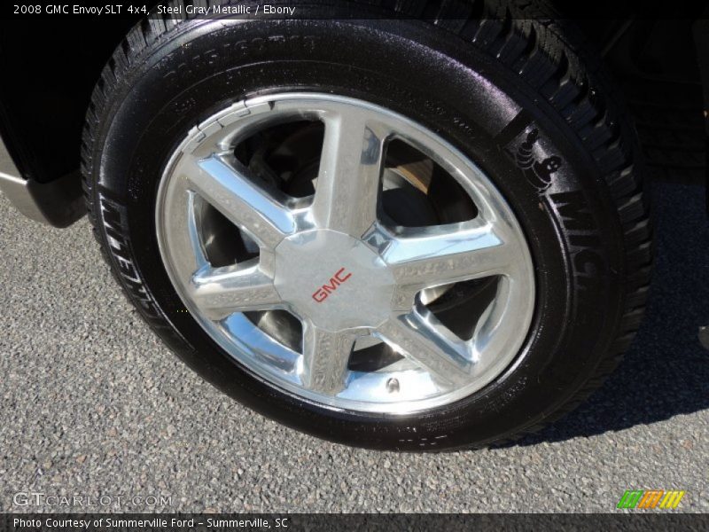 Steel Gray Metallic / Ebony 2008 GMC Envoy SLT 4x4