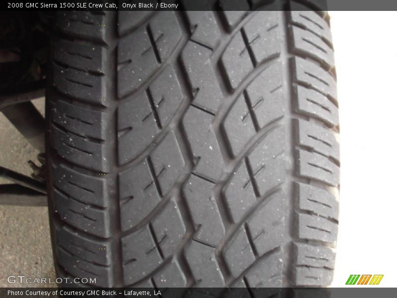 Onyx Black / Ebony 2008 GMC Sierra 1500 SLE Crew Cab