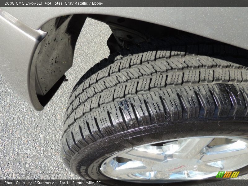 Steel Gray Metallic / Ebony 2008 GMC Envoy SLT 4x4