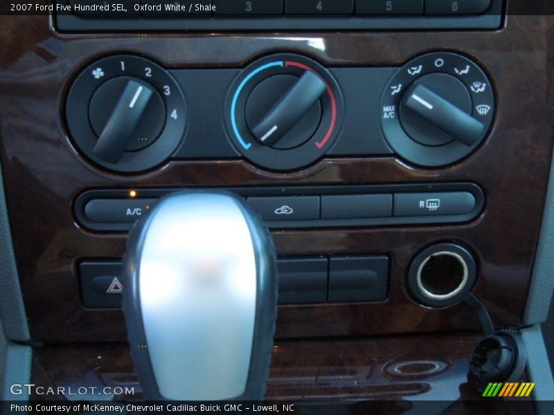 Oxford White / Shale 2007 Ford Five Hundred SEL