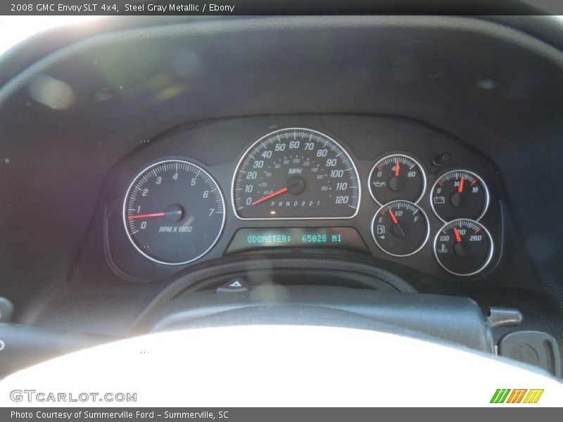 Steel Gray Metallic / Ebony 2008 GMC Envoy SLT 4x4