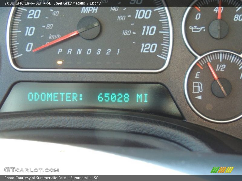 Steel Gray Metallic / Ebony 2008 GMC Envoy SLT 4x4