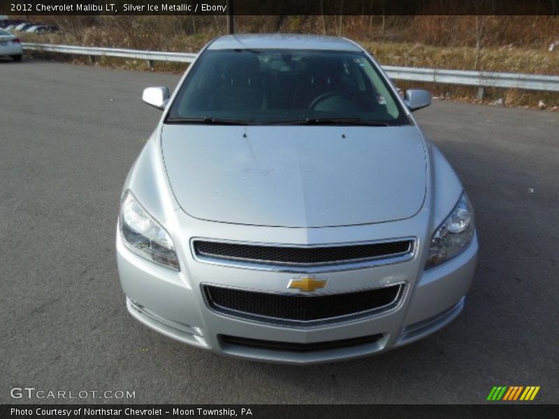 Silver Ice Metallic / Ebony 2012 Chevrolet Malibu LT