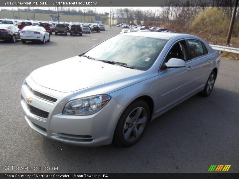 Silver Ice Metallic / Ebony 2012 Chevrolet Malibu LT