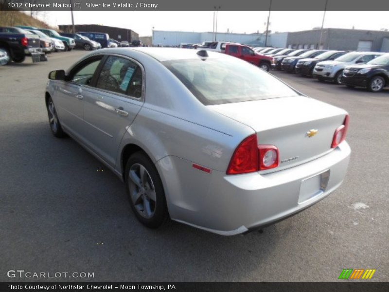 Silver Ice Metallic / Ebony 2012 Chevrolet Malibu LT