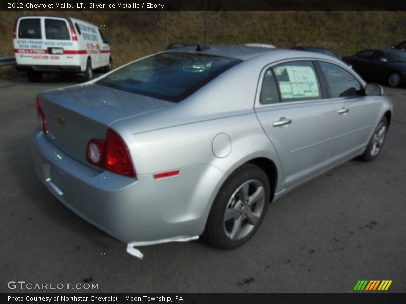 Silver Ice Metallic / Ebony 2012 Chevrolet Malibu LT