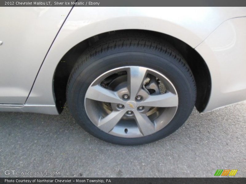 Silver Ice Metallic / Ebony 2012 Chevrolet Malibu LT