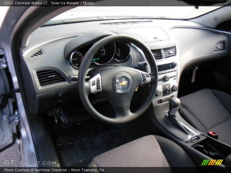 Silver Ice Metallic / Ebony 2012 Chevrolet Malibu LT