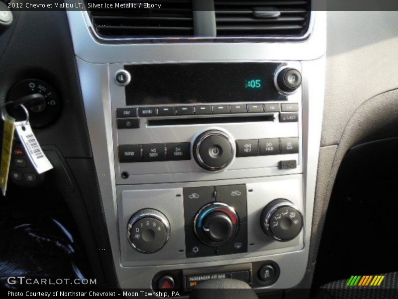 Silver Ice Metallic / Ebony 2012 Chevrolet Malibu LT