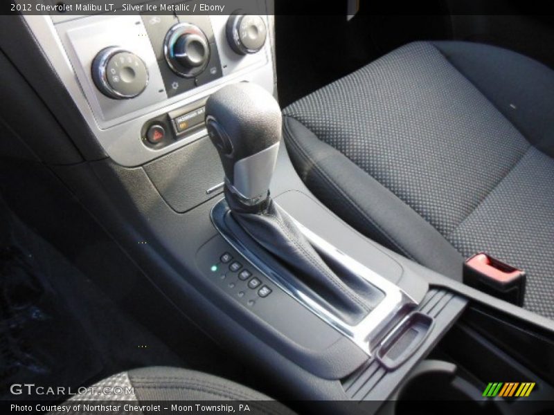 Silver Ice Metallic / Ebony 2012 Chevrolet Malibu LT