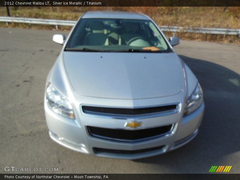 Silver Ice Metallic / Titanium 2012 Chevrolet Malibu LT