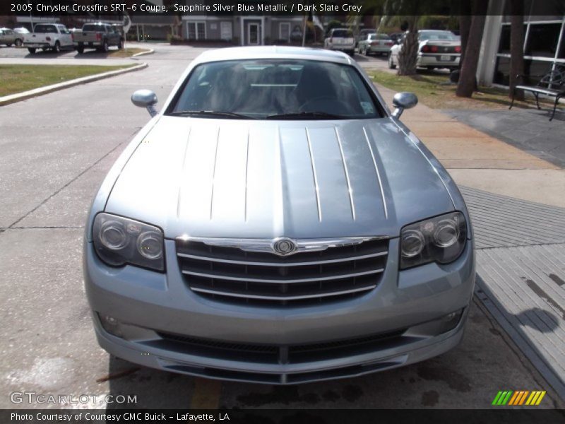 Sapphire Silver Blue Metallic / Dark Slate Grey 2005 Chrysler Crossfire SRT-6 Coupe