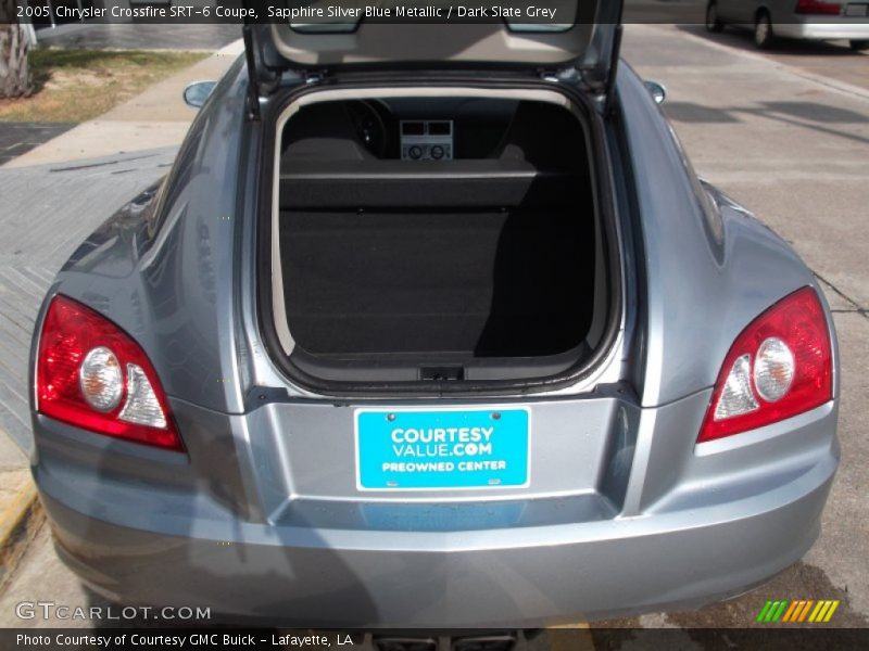 Sapphire Silver Blue Metallic / Dark Slate Grey 2005 Chrysler Crossfire SRT-6 Coupe