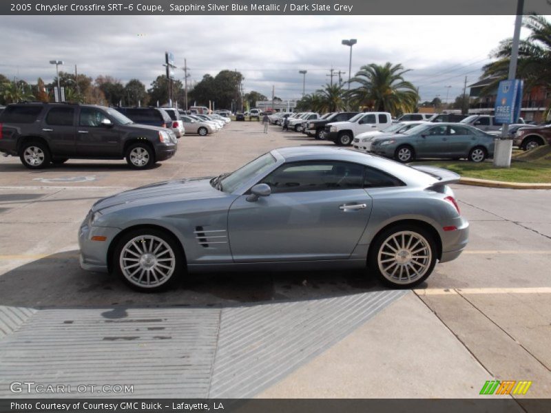Sapphire Silver Blue Metallic / Dark Slate Grey 2005 Chrysler Crossfire SRT-6 Coupe